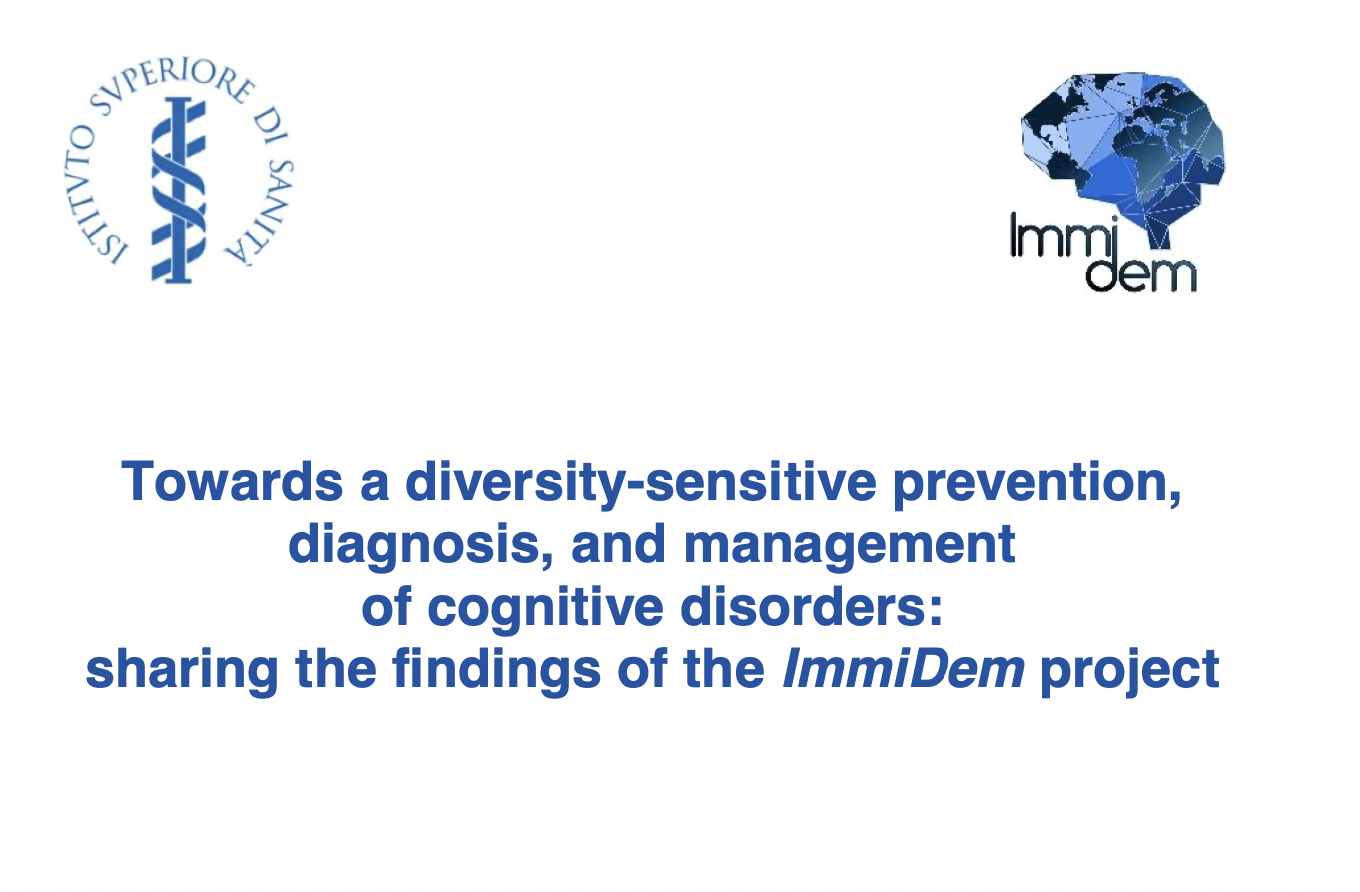 Towards a diversity-sensitive prevention, diagnosis, and management of cognitive disorders: sharing the findings of the ImmiDem project